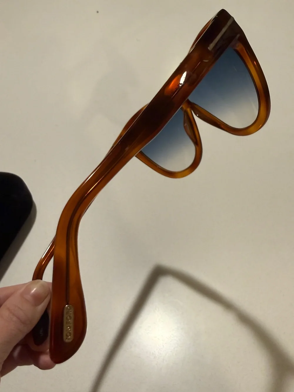 Tom Ford Women's Arabella Tortoiseshell Gradient Cat Eye Sunglasses